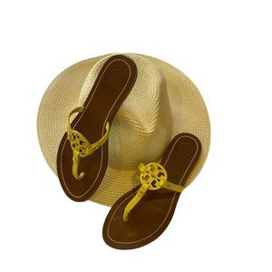 Tory Burch Sandals - Mini Miller Yellow Sandals